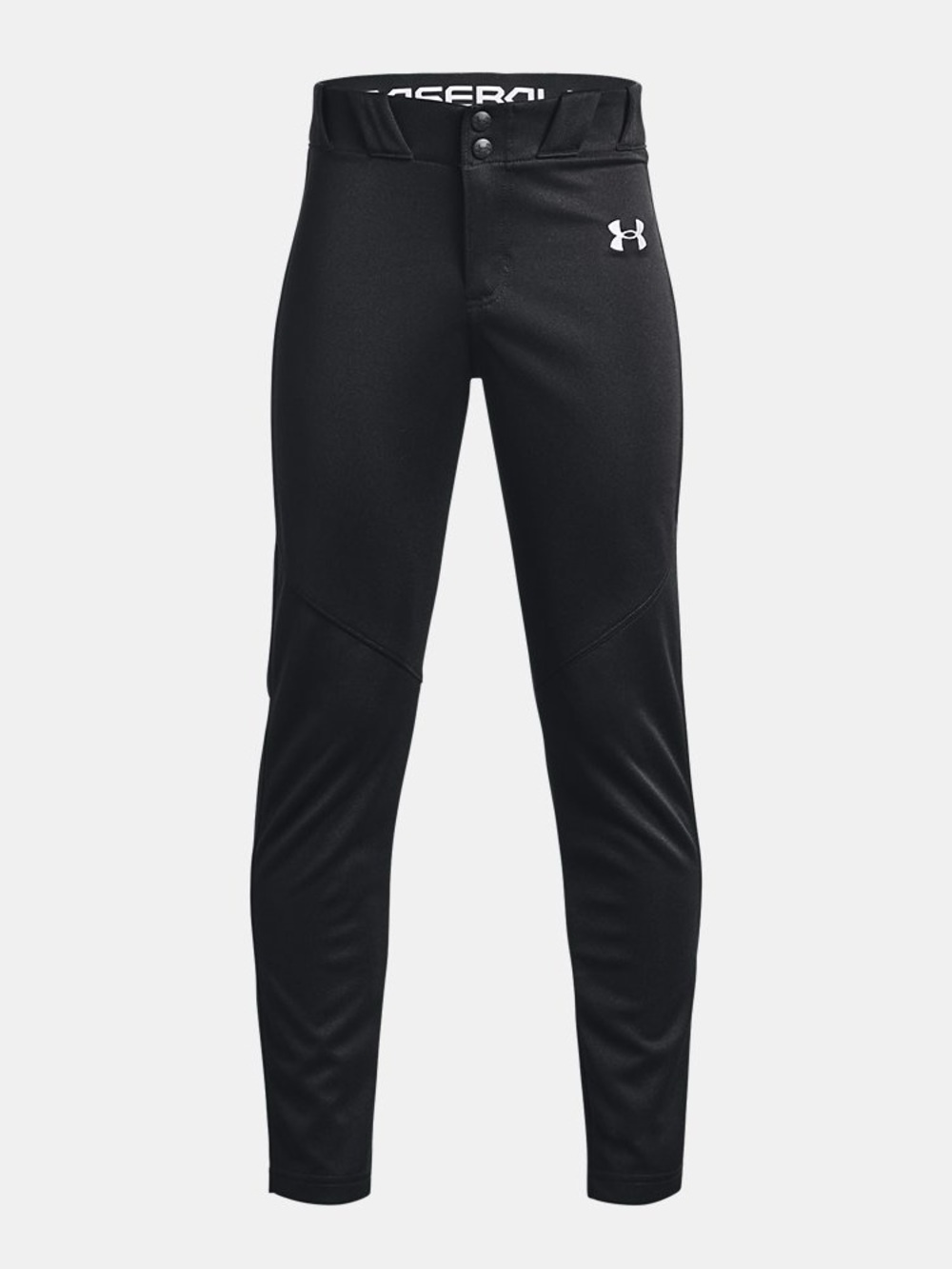 Under Armour Kids Black Baseball-Style Stretch Pants